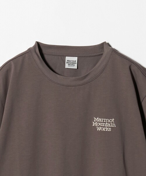 MARMOT(マーモット)の「【別注】<Marmot>ショートスリーブ ロゴ Tシャツ(Tシャツ/カットソー・レディース・ダークブラウン/グレー系/オフホワイト・FREE)」の18枚目の写真