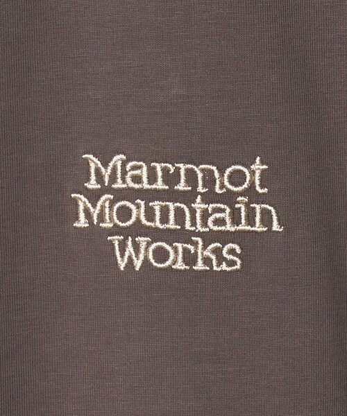 MARMOT(マーモット)の「【別注】<Marmot>ショートスリーブ ロゴ Tシャツ(Tシャツ/カットソー・レディース・ダークブラウン/グレー系/オフホワイト・FREE)」の20枚目の写真