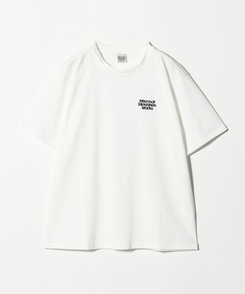 MARMOT(マーモット)の「【別注】<Marmot>ショートスリーブ ロゴ Tシャツ(Tシャツ/カットソー・レディース・ダークブラウン/グレー系/オフホワイト・FREE)」の22枚目の写真
