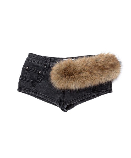 SCHISM INDUCING(スキズムインデューシング)の「DETACHABLE SKIRT SHORTS BLACK(その他パンツ・レディース・その他・M/S)」の2枚目の写真