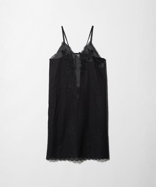sara mallika（サラ マリカ）の「【別注】＜Sara mallika for 6＞EMBRODERY CAMI DRESS/ワンピース（ワンピース・レディース・ホワイト/ブラック・FREE）」の9枚目の写真
