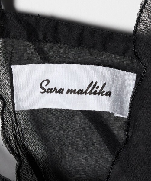 sara mallika（サラ マリカ）の「【別注】＜Sara mallika for 6＞EMBRODERY CAMI DRESS/ワンピース（ワンピース・レディース・ホワイト/ブラック・FREE）」の15枚目の写真