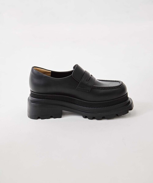 STUDIOUS(ステュディオス)の「【STUDIOUS/ステュディオス】Platform Loafer/プラットフォームローファー/軽量/疲れにくい(ローファー・レディース・ブラック系その他/ブラック・2/1)」の12枚目の写真
