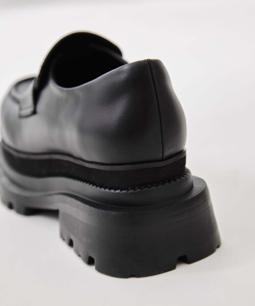 STUDIOUS(ステュディオス)の「【STUDIOUS/ステュディオス】Platform Loafer/プラットフォームローファー/軽量/疲れにくい(ローファー・レディース・ブラック系その他/ブラック・2/1)」の17枚目の写真
