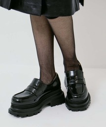 STUDIOUS（ステュディオス）の「【STUDIOUS/ステュディオス】《超軽量》Platform Loafer/プラットフォームローファー/疲れにくい（ローファー）」
