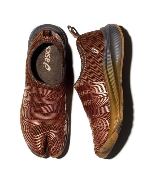 KIKO KOSTADINOV（キコ コスタディノフ）の「ASICS×KIKO KOSTADINOV/アシックス×キココスタディノフ/LYASA FF（スニーカー・レディース・ブラウン/グレー・25.5/25/24.5/24/23.5/23）」の2枚目の写真