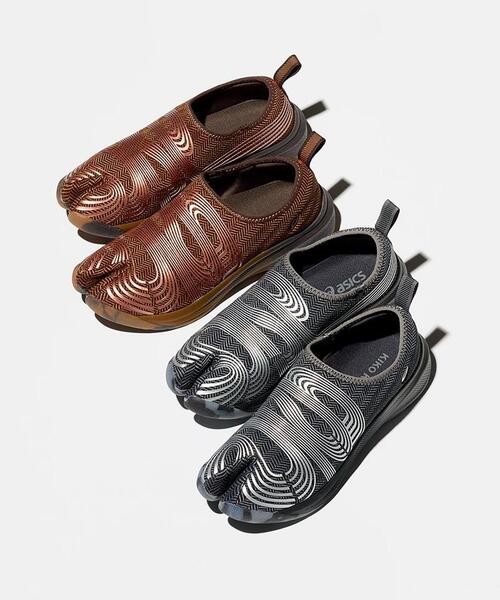KIKO KOSTADINOV（キコ コスタディノフ）の「ASICS×KIKO KOSTADINOV/アシックス×キココスタディノフ/LYASA FF（スニーカー・レディース・ブラウン/グレー・25.5/25/24.5/24/23.5/23）」の3枚目の写真
