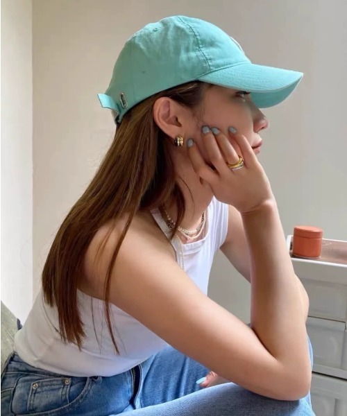 E&C closet…(イーアンドシークローゼット)の「バイカラーダブルフープピアス(ピアス(両耳用)・レディース・シルバー×ゴールド・FREE)」の10枚目の写真