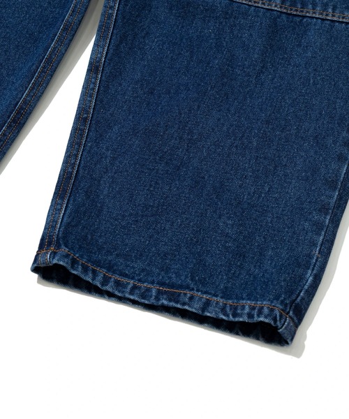 Mountain Mania(マウンテンマニア)の「Mountain Mania/マウンテンマニア Double Knee Denim Overall(サロペット/オーバーオール・メンズ・ライトインディゴブルー/ダークインディゴブルー・MEDIUM/LARGE/X-LARGE)」の9枚目の写真