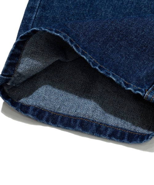 Mountain Mania(マウンテンマニア)の「Mountain Mania/マウンテンマニア Double Knee Denim Overall(サロペット/オーバーオール・メンズ・ライトインディゴブルー/ダークインディゴブルー・MEDIUM/LARGE/X-LARGE)」の10枚目の写真