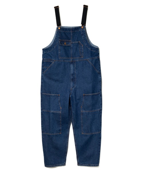 Mountain Mania(マウンテンマニア)の「Mountain Mania/マウンテンマニア Double Knee Denim Overall(サロペット/オーバーオール・メンズ・ライトインディゴブルー/ダークインディゴブルー・MEDIUM/LARGE/X-LARGE)」の11枚目の写真