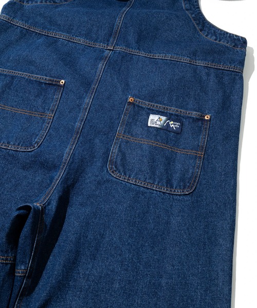 Mountain Mania(マウンテンマニア)の「Mountain Mania/マウンテンマニア Double Knee Denim Overall(サロペット/オーバーオール・メンズ・ライトインディゴブルー/ダークインディゴブルー・MEDIUM/LARGE/X-LARGE)」の13枚目の写真