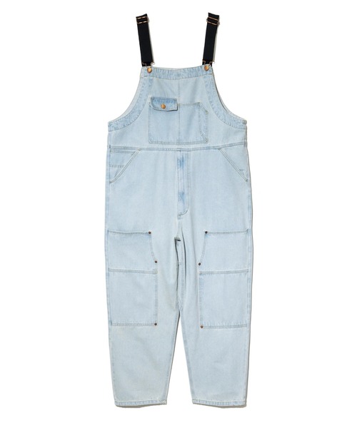 Mountain Mania(マウンテンマニア)の「Mountain Mania/マウンテンマニア Double Knee Denim Overall(サロペット/オーバーオール・メンズ・ライトインディゴブルー/ダークインディゴブルー・MEDIUM/LARGE/X-LARGE)」の15枚目の写真