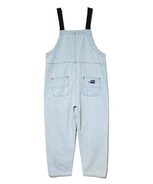 Mountain Mania(マウンテンマニア)の「Mountain Mania/マウンテンマニア Double Knee Denim Overall(サロペット/オーバーオール・メンズ・ライトインディゴブルー/ダークインディゴブルー・MEDIUM/LARGE/X-LARGE)」の16枚目の写真