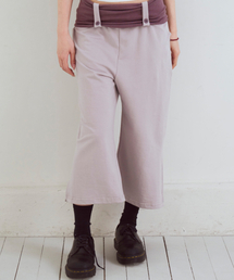 Stripe Capri Pants, Purple
