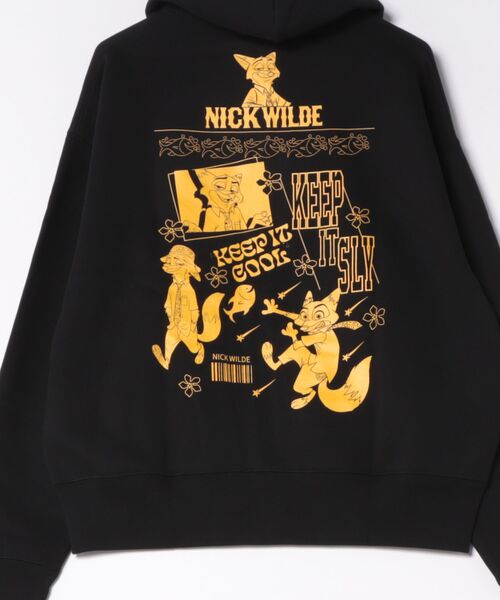 Disney(ディズニー)の「【 Disney NOSTALGICA 】 ノスタルジカ フルジップパーカー 26S5(パーカー・レディース・ブラック系その他2/ブラック系その他・LARGE)」の5枚目の写真