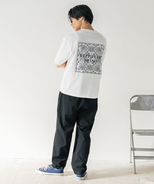 BAYFLOW(ベイフロー)の「【ELEPHANT BRAND(エレファントブランド)】別注アソートTシャツ(Tシャツ/カットソー・メンズ・グレー/チャコール/オフホワイト・MEDIUM/LARGE)」の5枚目の写真