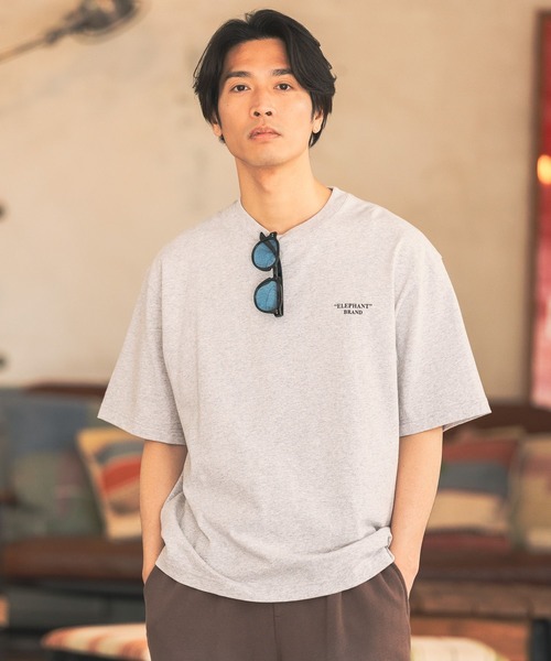 BAYFLOW(ベイフロー)の「【ELEPHANT BRAND(エレファントブランド)】別注アソートTシャツ(Tシャツ/カットソー・メンズ・グレー/チャコール/オフホワイト・MEDIUM/LARGE)」の19枚目の写真