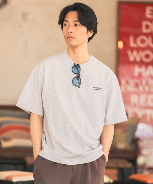 BAYFLOW(ベイフロー)の「【ELEPHANT BRAND(エレファントブランド)】別注アソートTシャツ(Tシャツ/カットソー・メンズ・グレー/チャコール/オフホワイト・MEDIUM/LARGE)」の20枚目の写真