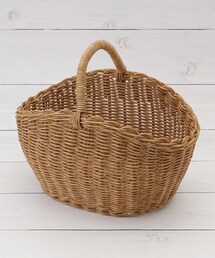 one'sterrace（ワンズテラス）の「ナイール オーバルワンハンドルバスケット（キッチン収納）」