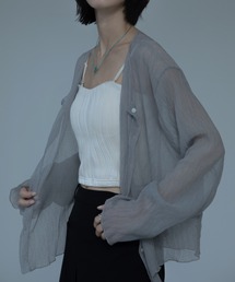 VACANCY | ワッシャー加工クルーシアーカーディガン(シャツ/ブラウス)