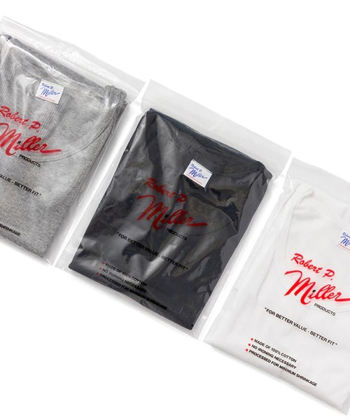 MILLER(ミラー)の「R.P.miller/ミラー パネルリブタンクトップ(タンクトップ・メンズ・グレー/ホワイト/ブラック・L/M/LL)」の7枚目の写真