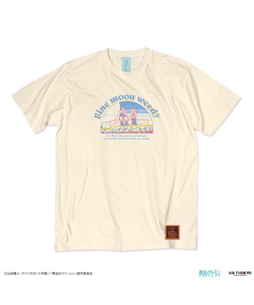 AIR TWOKYO（エアトゥーキョー）の「TVアニメ『葬送のフリーレン』 第1弾 シーンイラストTシャツ 2（蒼月草）（Tシャツ/カットソー・レディース・ナチュラル・SMALL/X-LARGE/LARGE/MEDIUM/XX-LARGE）」の3枚目の写真
