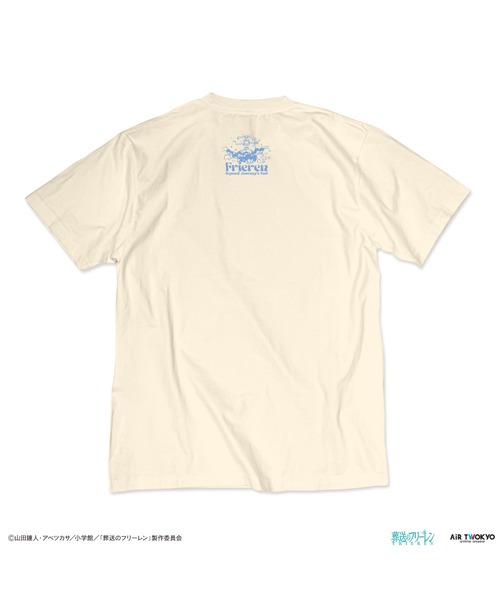 AIR TWOKYO（エアトゥーキョー）の「TVアニメ『葬送のフリーレン』 第1弾 シーンイラストTシャツ 2（蒼月草）（Tシャツ/カットソー・レディース・ナチュラル・SMALL/X-LARGE/LARGE/MEDIUM/XX-LARGE）」の4枚目の写真