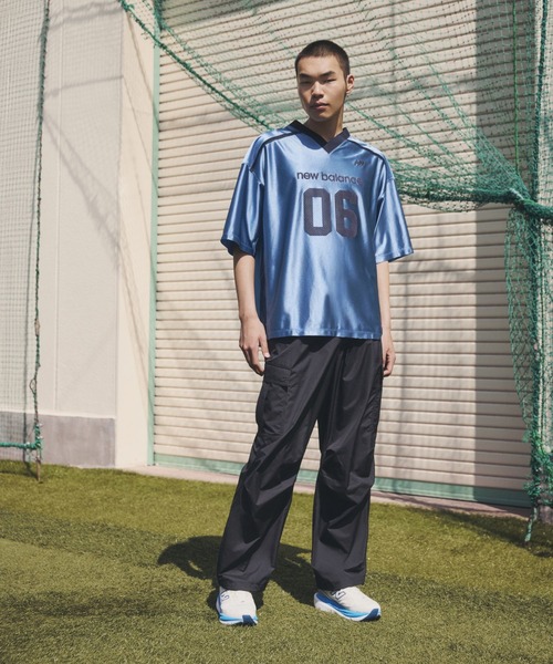 NEW BALANCE(ニューバランス)の「ウーブントラックカーゴパンツ(カーゴパンツ・メンズ・カーキブラウン/ブラック・SMALL/MEDIUM/LARGE/X-LARGE/XX-LARGE)」の4枚目の写真