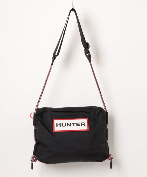 HUNTER(ハンター)の「【HUNTER】ハンター TRAVEL RIPSTOP SACOCHE ショルダーバッグ(ショルダーバッグ・レディース・ホワイト/ブラック・FREE)」の2枚目の写真