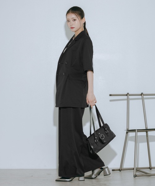PAGEBOY(ページボーイ)の「Wバックルモードサボ(サンダル・レディース・ブラック/ガンメタ・LARGE/MEDIUM)」の15枚目の写真