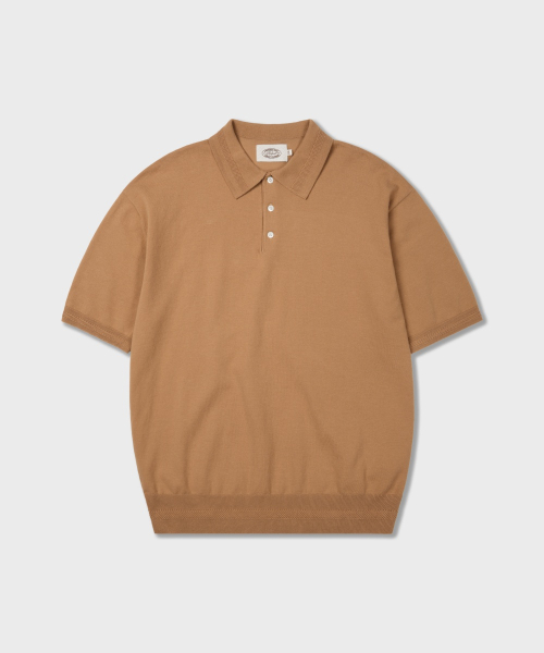 AMFEAST(アンフィースト)の「エッセンシャルポロハーフニットベージュ(ニット/セーター・メンズ・その他・X-LARGE/LARGE/MEDIUM)」の8枚目の写真