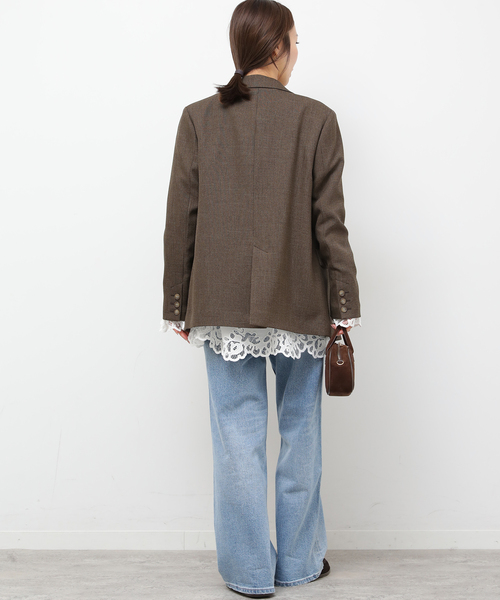 JOURNAL STANDARD relume(ジャーナルスタンダード レリューム)の「《WEB限定追加》エンブロイダリーブラウス(シャツ/ブラウス・レディース・ホワイト/ブラック・FREE)」の20枚目の写真