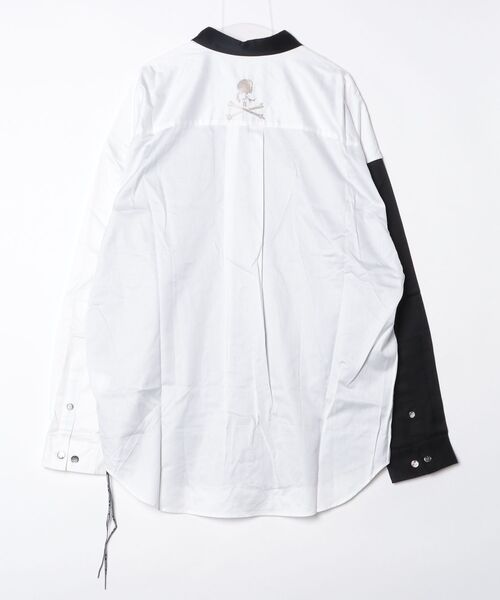 mastermind JAPAN（マスターマインド）の「COLOR BLOCK LS SHIRT（シャツ/ブラウス・メンズ・ブラック系その他/ホワイト系その他・XL）」の3枚目の写真