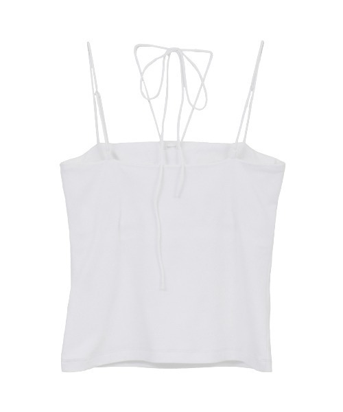 CLANE(クラネ)の「THIN CORD HALTER NECK TOPS(その他トップス・レディース・ブラック/ホワイト/ブラウン・2/1)」の19枚目の写真