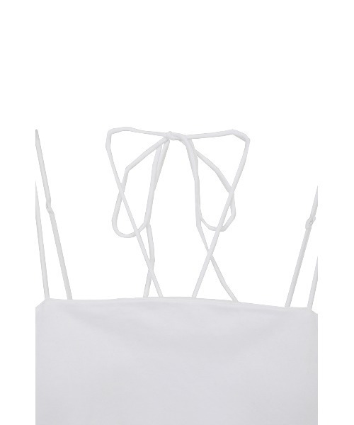 CLANE(クラネ)の「THIN CORD HALTER NECK TOPS(その他トップス・レディース・ブラック/ホワイト/ブラウン・2/1)」の20枚目の写真