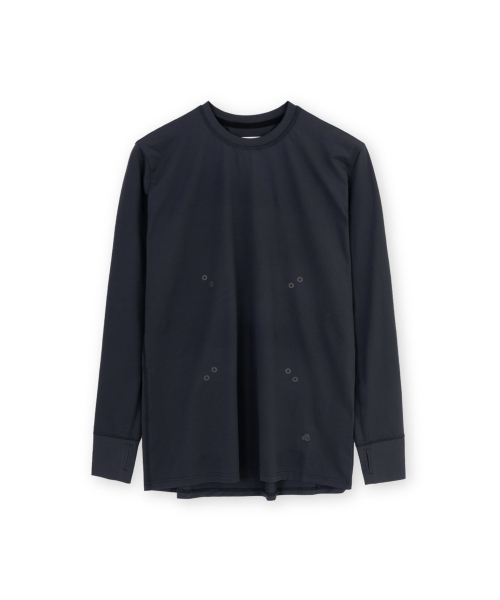 BROWNYARD BALANCE(ブラウンヤード・バランス)の「エアロロングスリーブ、ブラック(Tシャツ/カットソー・メンズ・その他・1/2/4/3/5)」の1枚目の写真