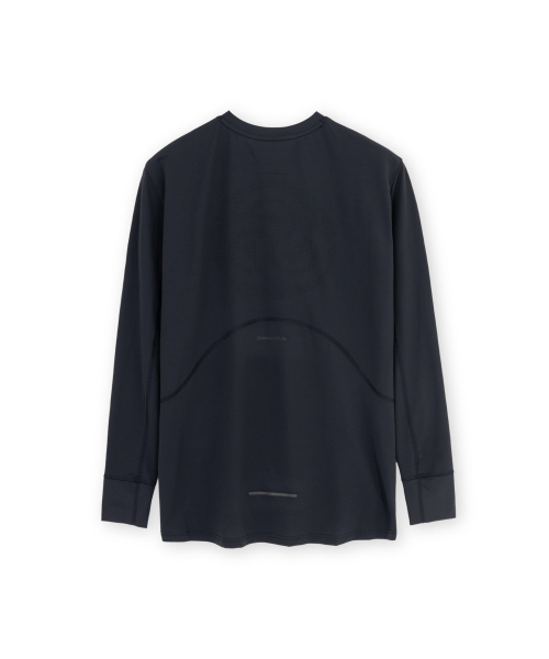 BROWNYARD BALANCE(ブラウンヤード・バランス)の「エアロロングスリーブ、ブラック(Tシャツ/カットソー・メンズ・その他・1/2/4/3/5)」の2枚目の写真