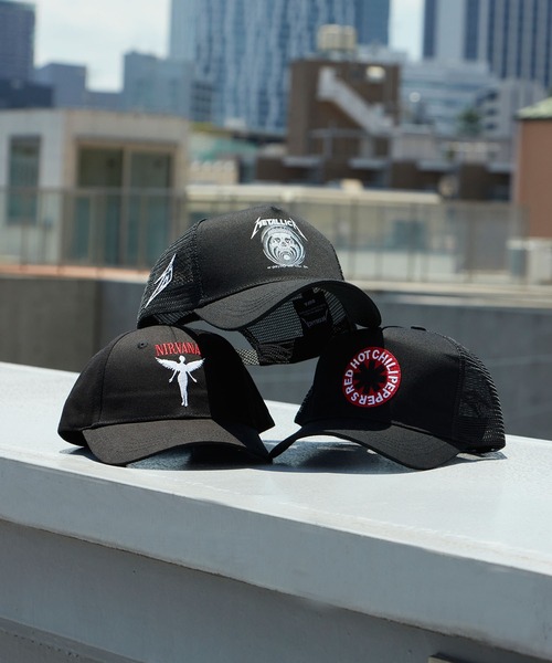 METALLICA(メタリカ)の「Metallica/メタリカ Unisex Mesh Back Cap: In Vertigo(Black) メッシュ カーブバイザー ストリート ロック メンズ レディース 2026年 夏 夏服(キャップ・メンズ・ブラック・FREE)」の8枚目の写真