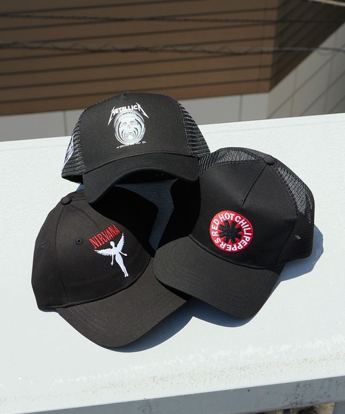 METALLICA(メタリカ)の「Metallica/メタリカ Unisex Mesh Back Cap: In Vertigo(Black) メッシュ カーブバイザー ストリート ロック メンズ レディース 2026年 夏 夏服(キャップ・メンズ・ブラック・FREE)」の9枚目の写真