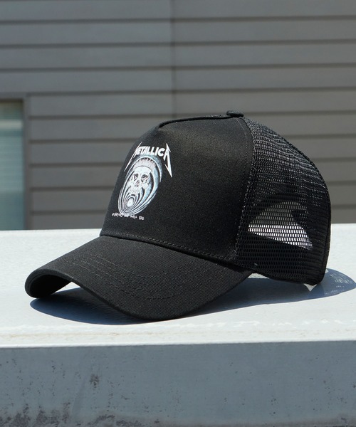 METALLICA(メタリカ)の「Metallica/メタリカ Unisex Mesh Back Cap: In Vertigo(Black) メッシュ カーブバイザー ストリート ロック メンズ レディース 2026年 夏 夏服(キャップ・メンズ・ブラック・FREE)」の12枚目の写真