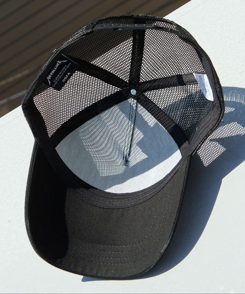 METALLICA(メタリカ)の「Metallica/メタリカ Unisex Mesh Back Cap: In Vertigo(Black) メッシュ カーブバイザー ストリート ロック メンズ レディース 2026年 夏 夏服(キャップ・メンズ・ブラック・FREE)」の5枚目の写真