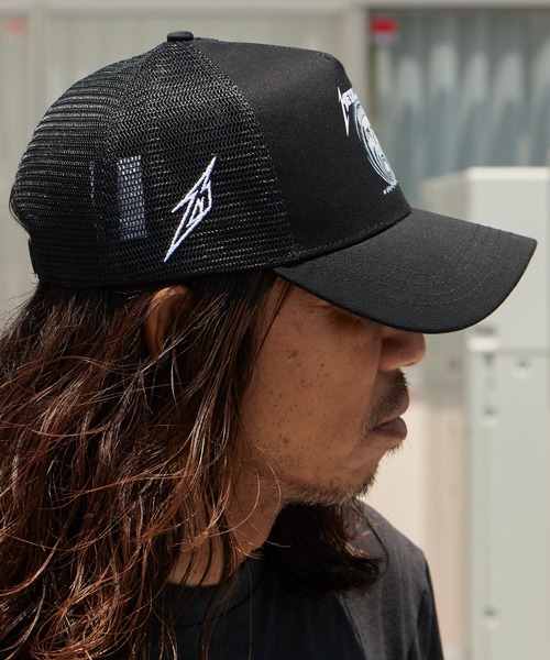 METALLICA(メタリカ)の「Metallica/メタリカ Unisex Mesh Back Cap: In Vertigo(Black) メッシュ カーブバイザー ストリート ロック メンズ レディース 2026年 夏 夏服(キャップ・メンズ・ブラック・FREE)」の13枚目の写真