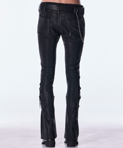 kiryuyrik(キリュウキリュウ)の「kiryuyrik/キリュウキリュウ/Lace Up Flare Pants(その他パンツ・メンズ・ブラック・MEDIUM/SMALL/LARGE)」の4枚目の写真