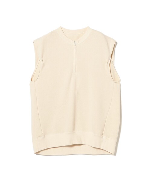 Demi-Luxe BEAMS(デミルクス ビームス)の「裏毛 ハーフ ジップ プルオーバー(その他トップス・レディース・ホワイト系その他6/チャコールグレー・ONE SIZE)」の11枚目の写真