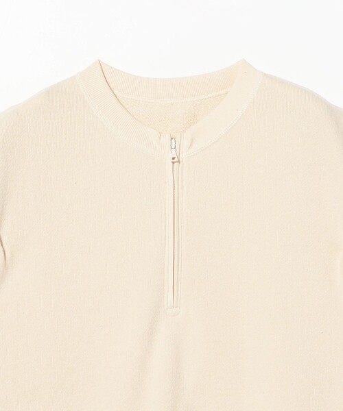 Demi-Luxe BEAMS(デミルクス ビームス)の「裏毛 ハーフ ジップ プルオーバー(その他トップス・レディース・ホワイト系その他6/チャコールグレー・ONE SIZE)」の12枚目の写真