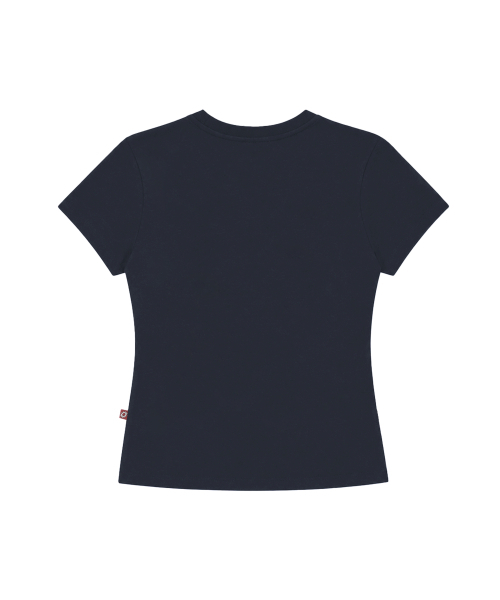 S'EST(エスイーエスティー)の「Milky Way Slim Fit T-Shirts Navy(Tシャツ/カットソー・レディース・ネイビー・SMALL)」の2枚目の写真