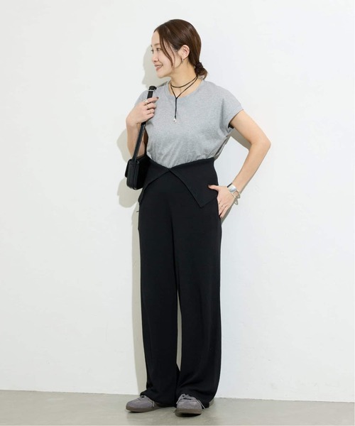 JOURNAL STANDARD（ジャーナルスタンダード）の「《追加3》汗ジミ防止ナノシアコンパクトTシャツ（Tシャツ/カットソー・レディース・ホワイト/グレー/サックスブルー/ベージュ系その他・FREE）」の9枚目の写真