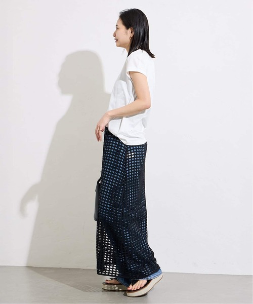 JOURNAL STANDARD（ジャーナルスタンダード）の「《追加3》汗ジミ防止ナノシアコンパクトTシャツ（Tシャツ/カットソー・レディース・ホワイト/グレー/サックスブルー/ベージュ系その他・FREE）」の10枚目の写真