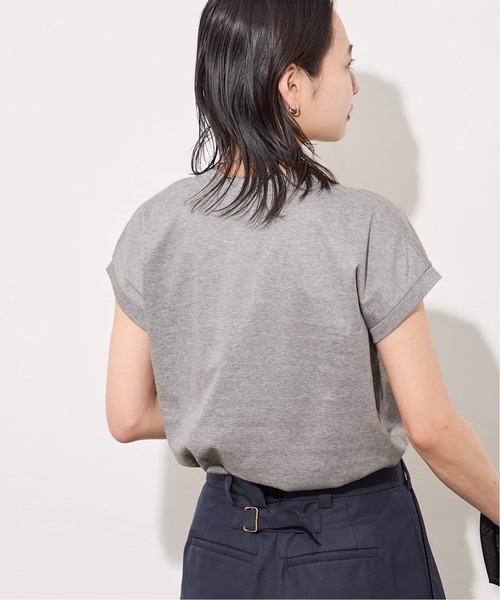JOURNAL STANDARD（ジャーナルスタンダード）の「《追加3》汗ジミ防止ナノシアコンパクトTシャツ（Tシャツ/カットソー・レディース・ホワイト/グレー/サックスブルー/ベージュ系その他・FREE）」の17枚目の写真